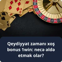 1win-də qeydiyyat zamanı xoş gəldin bonusunu necə əldə etmək və aktivləşdirmək olar Qeydiyyat zamanı xoş bonus 1win: necə əldə etmək olar?