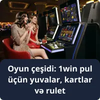 1win-də oyun çeşidi: pul üçün ən yaxşı yuvalar, kart oyunları və rulet Oyun çeşidi: 1win pul üçün yuvalar, kartlar və rulet